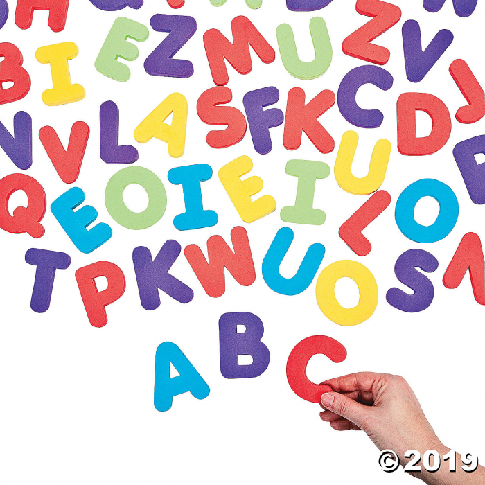 Foam Magnetic Letters - Uppercase Letter Set (1 Set(s)) Foam Magnetic Letters - Uppercase Letter Set (1 Set(s))
