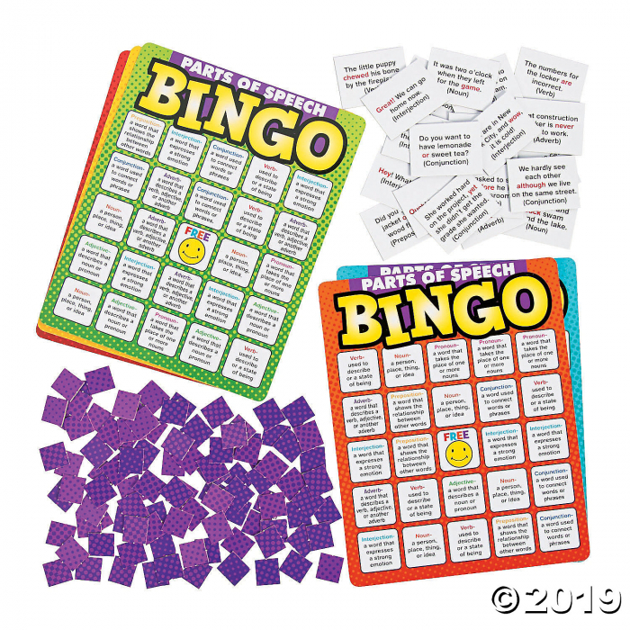 Parts of Speech Premium Bingo (1 Set(s))