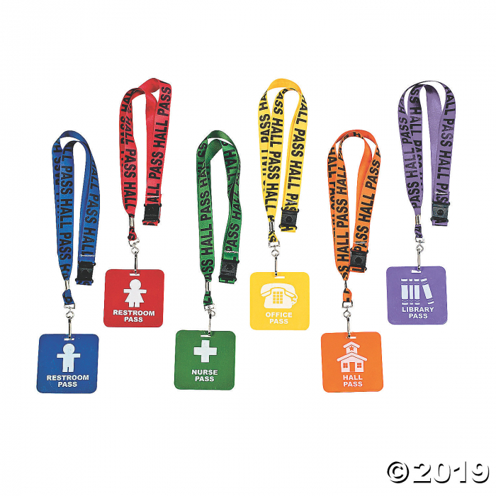 Hall Pass Lanyards (1 Set(s))