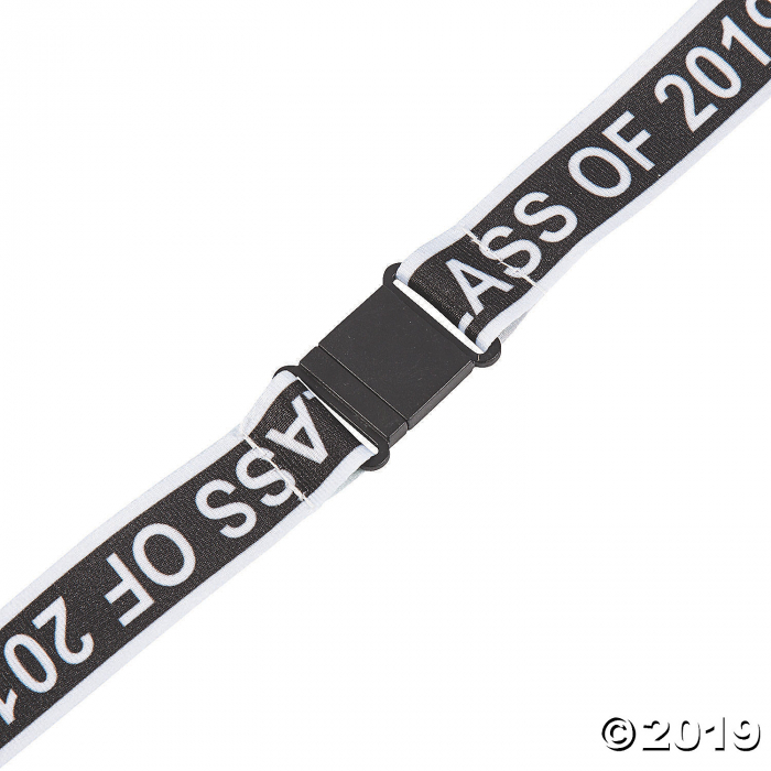 Black Class of 2019 Lanyards (Per Dozen)