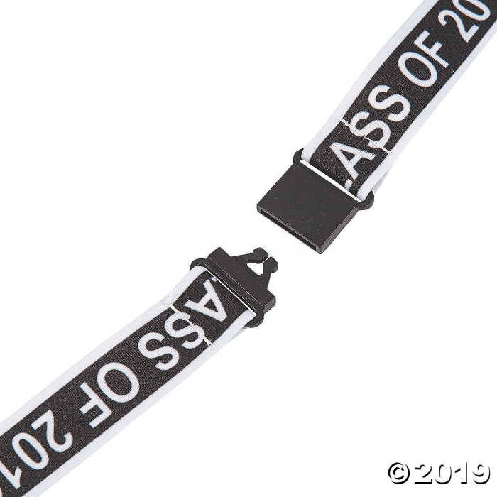 Black Class of 2019 Lanyards (Per Dozen)