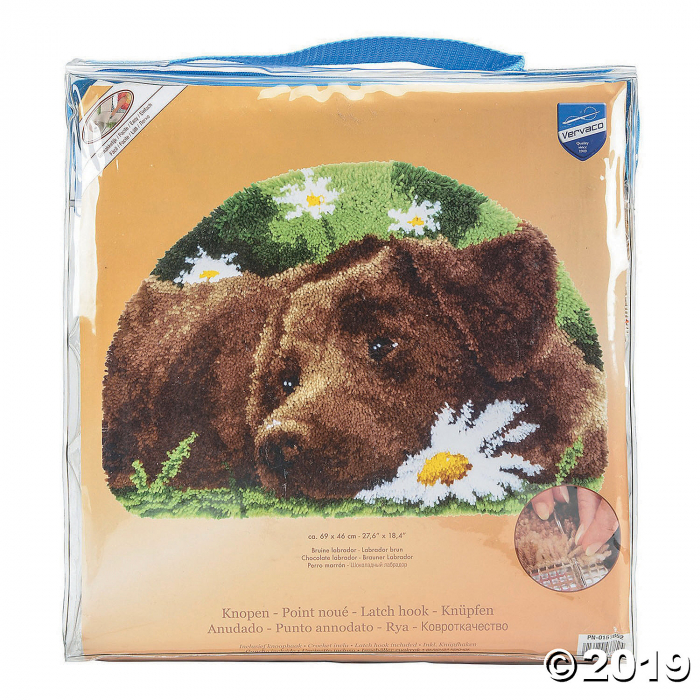 Latch Hook Kit -Chocolate Lab (1 Piece(s))