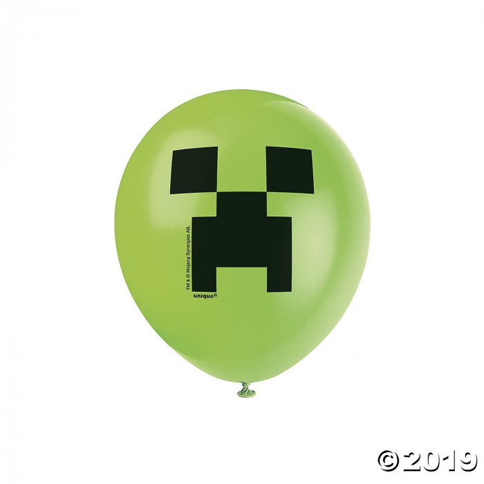Minecraft® 11" Latex Balloons (8 Piece(s))