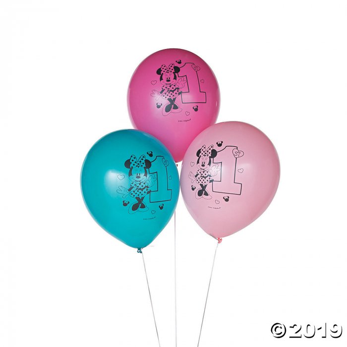 Disney® Minnie's Fun To Be One 12" Latex Balloons (15 Piece(s))