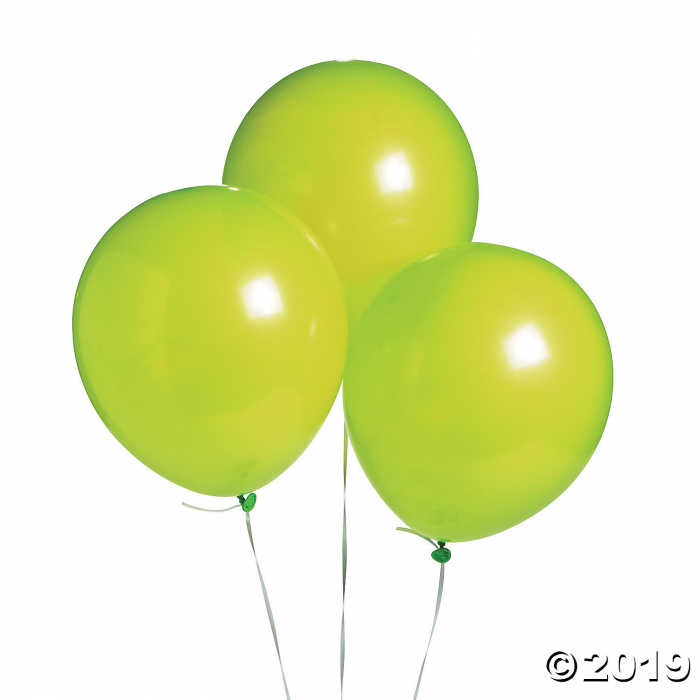 Lime Green 11" Latex Balloons (24 Piece(s))