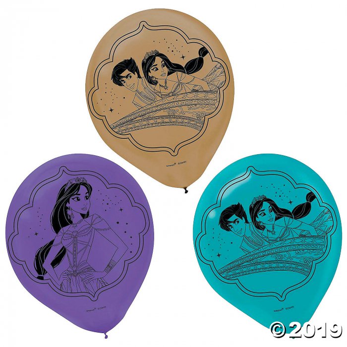 Aladdin 12" Latex Balloons (6 Piece(s))
