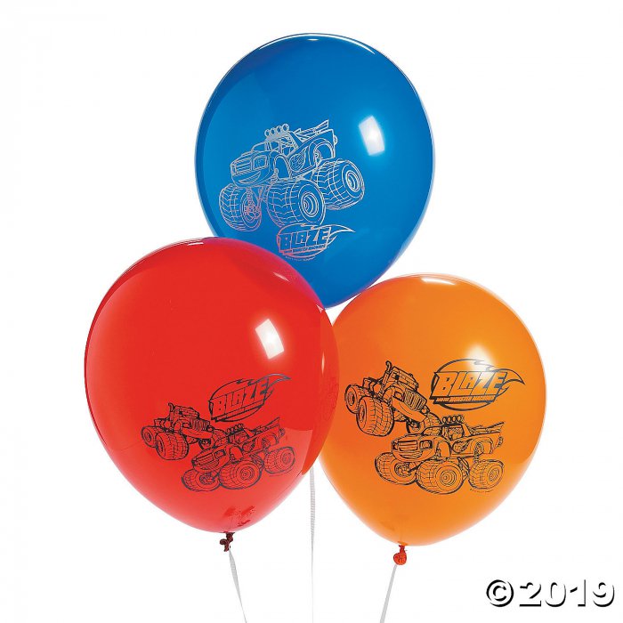 Blaze and the Monster Machines 12" Latex Balloons (6 Piece(s))