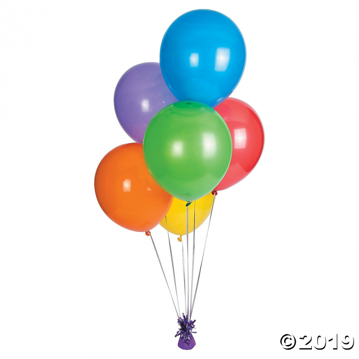 Bright 11" Latex Balloons (48 Piece(s)) Bright 11" Latex Balloons (48 Piece(s))