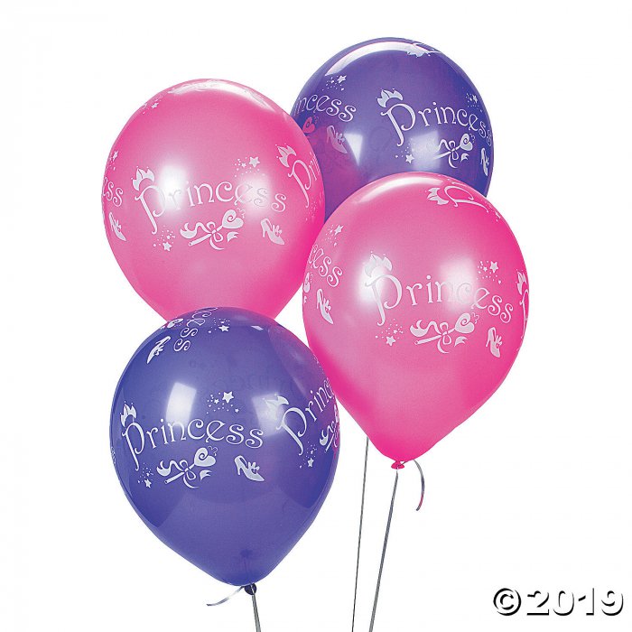 Lavender & Pink Princess 11" Latex Balloons (25 Piece(s))