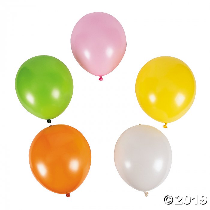illooms® LED Balloons Mixed Light-Up 9" Latex Balloons (5 Piece(s))