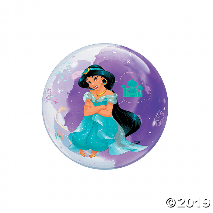 Disney's Aladdin Princess Jasmine 22" Latex Bubble Balloon (1 Piece(s))