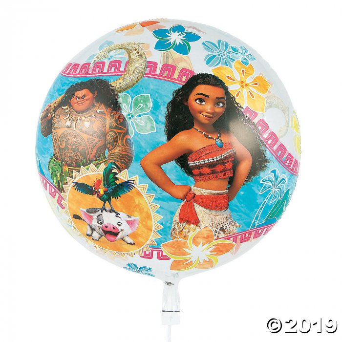Disney's Moana 22" Plastic Bubble Balloon (1 Piece(s))