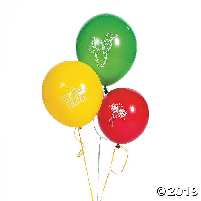 Fiesta 11" Latex Balloons (24 Piece(s))