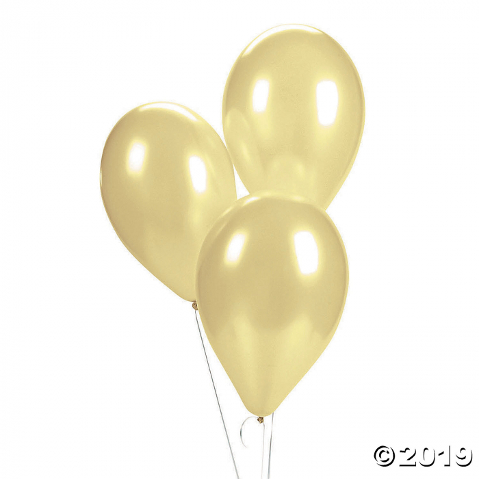 Ivory 11" Latex Balloons (24 Piece(s))