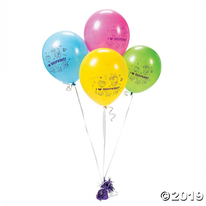 Shopkins 12" Latex Balloons (8 Piece(s))