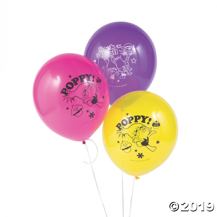 DreamWorks Trolls 12" Latex Balloons (6 Piece(s))