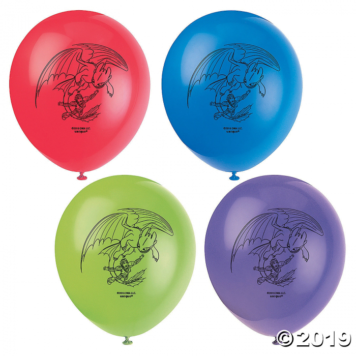 DreamWorks How To Train Your Dragon 12" Latex Balloons (8 Piece(s)) DreamWorks How To Train Your Dragon 12" Latex Balloons (8 Piece(s))