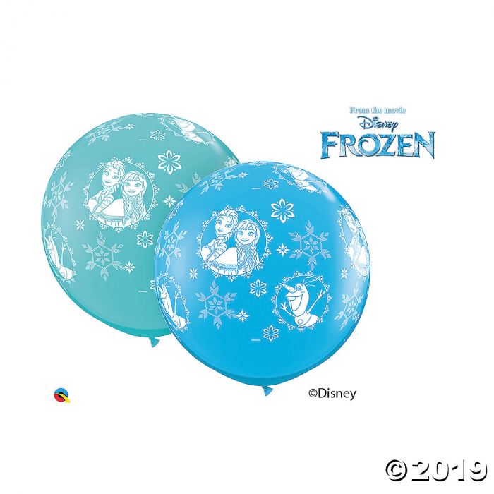 Jumbo Disney® Frozen Round 36" Balloon Assortment (1 Set(s))