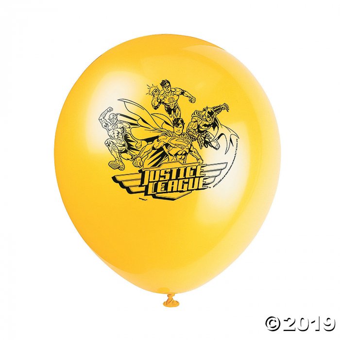 DC Comics Justice League 12" Latex Balloons (8 Piece(s))
