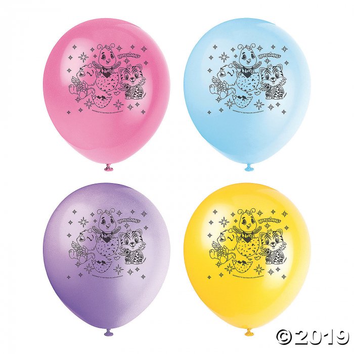 Hatchimals 12" Latex Balloons (8 Piece(s))