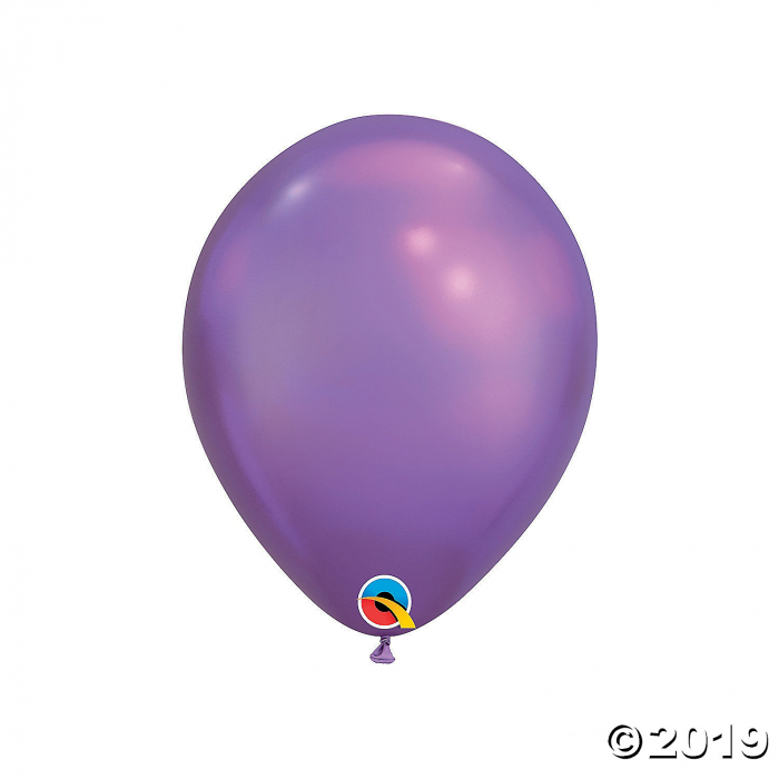 Chrome Purple 11" Latex Balloons (25 Piece(s))