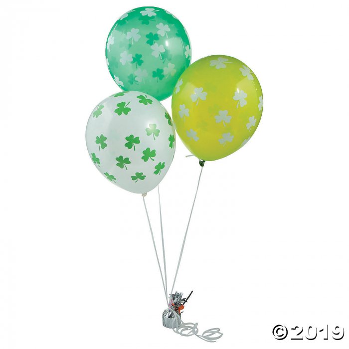Shamrock 11" Latex Balloons (25 Piece(s))