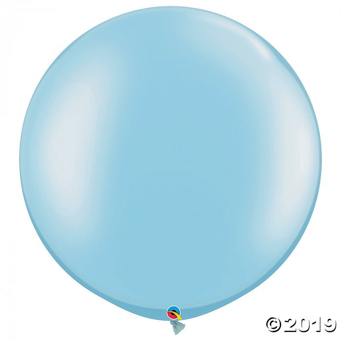 Light Blue Pearl 30" Latex Balloons (1 Set(s))