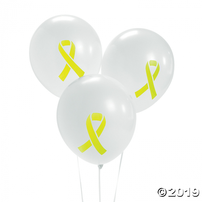 Lime Awareness Ribbon 11" Latex Balloons (48 Piece(s))