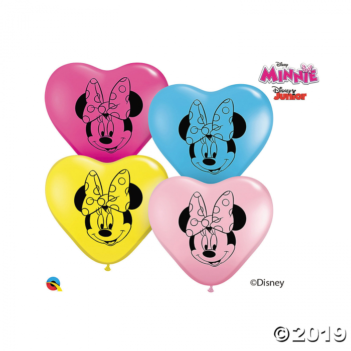 Disney® Minnie Mouse Heart 5" Latex Balloon Assortment (100 Piece(s))