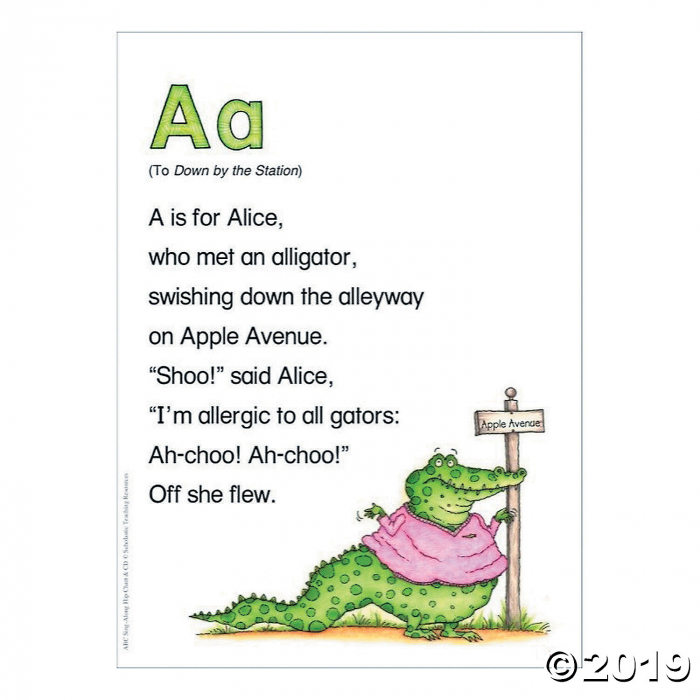 ABC Sing Along Flip Chart & CD (1 Piece(s))