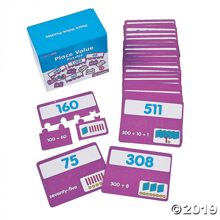 Self-Checking Place Value Puzzles (90 Piece(s))