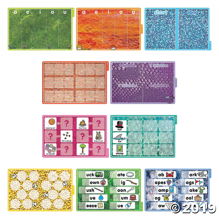 Phonological Awareness File Folder Games (1 Set(s))