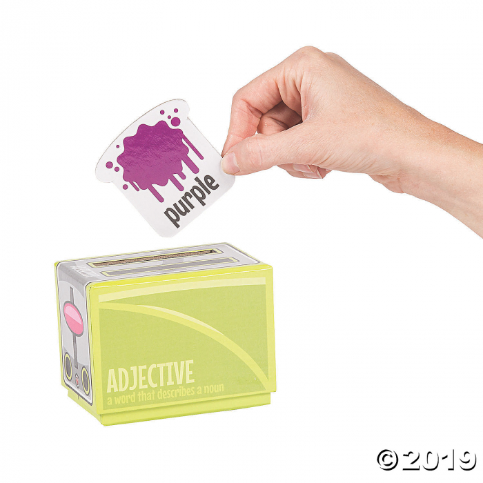 Nouns, Verbs & Adjectives Sorting Boxes (1 Set(s))
