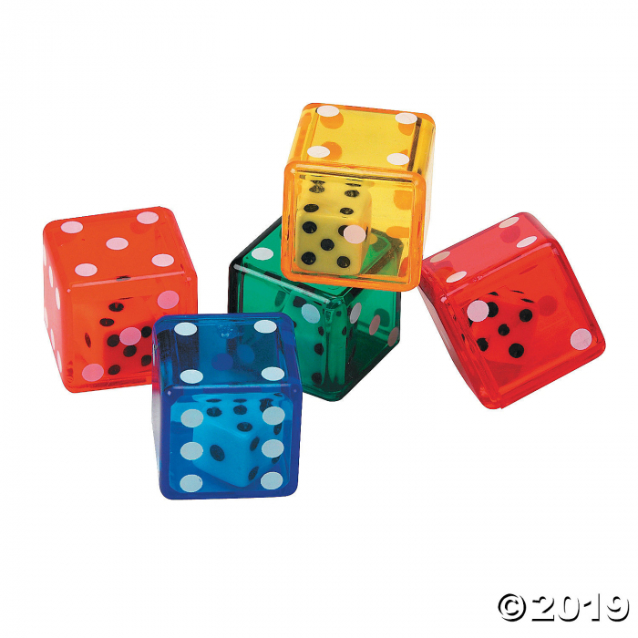Learning Resources® Dice in Dice Bucket (1 Set(s))