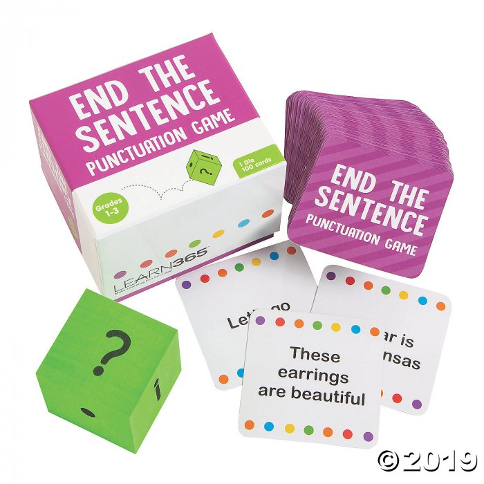 End the Sentence Punctuation Game (1 Set(s))