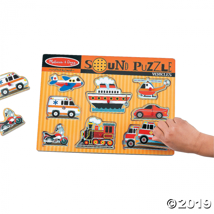 Melissa & Doug® Vehicles Sound Puzzle (1 Set(s))