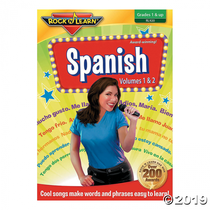 Rock 'N Learn® Spanish Volume I & II DVD (1 Piece(s))