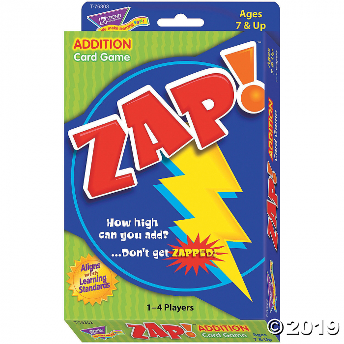 (2 Ea) Zap Addition Card Game (2 Piece(s)) (2 Ea) Zap Addition Card Game (2 Piece(s))