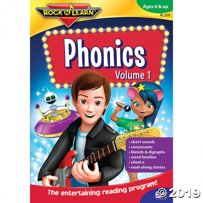 Rock 'N Learn® Phonics DVD, Volume 1 (1 Piece(s)) | GlowUniverse.com