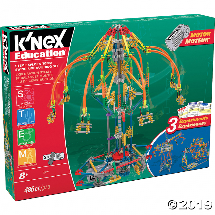 K'NEX Education STEM Explorations: Swing Ride Building Set (1 Set(s)) K'NEX Education STEM Explorations: Swing Ride Building Set (1 Set(s))
