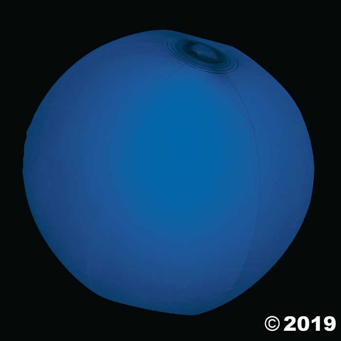 Inflatable Glow Beach Ball (1 Set(s))