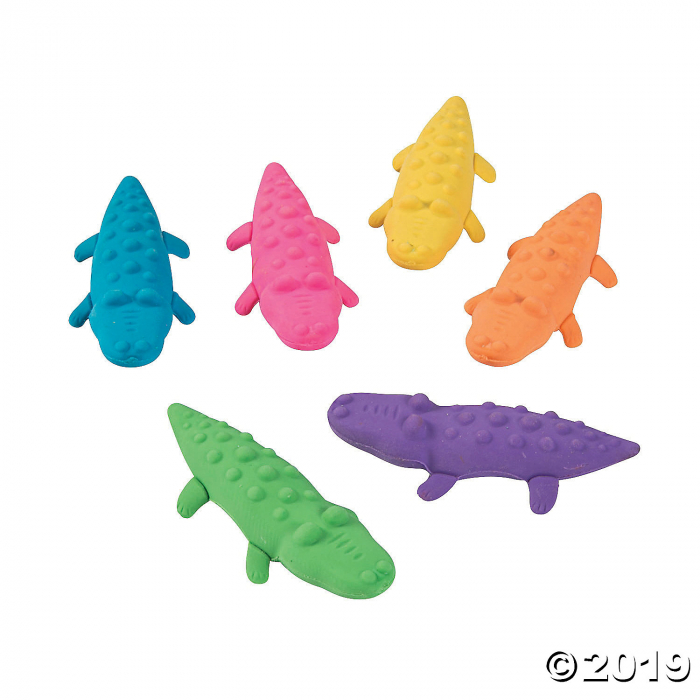 Alligator Erasers - Sale (Makes 24)