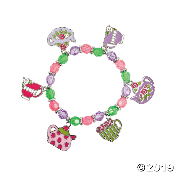 Tea Party Charm Bracelets (1 Set(s))