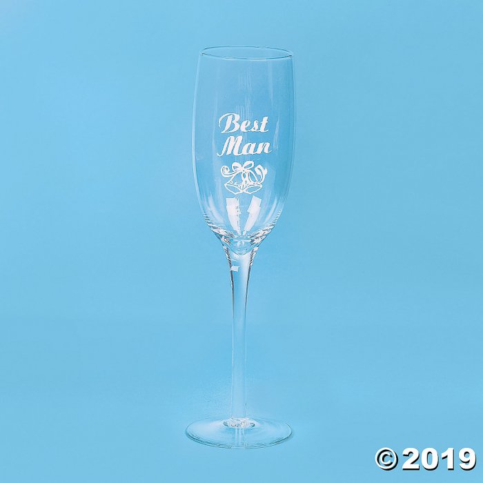 Best Man Champagne Flute - Less Than Perfect (1 Piece(s))