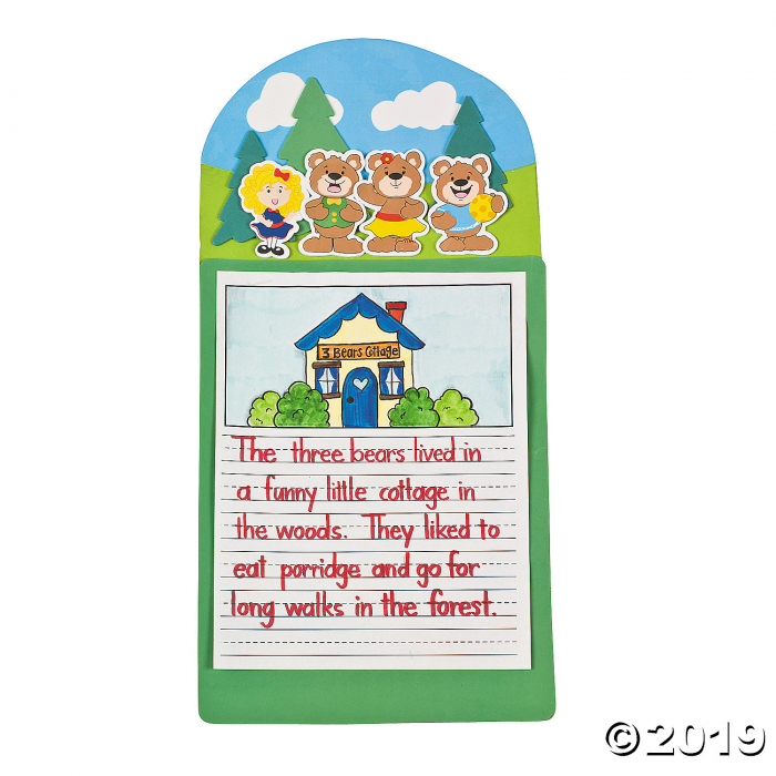 The Three Bears Story Magnet Craft Kit (Makes 12)