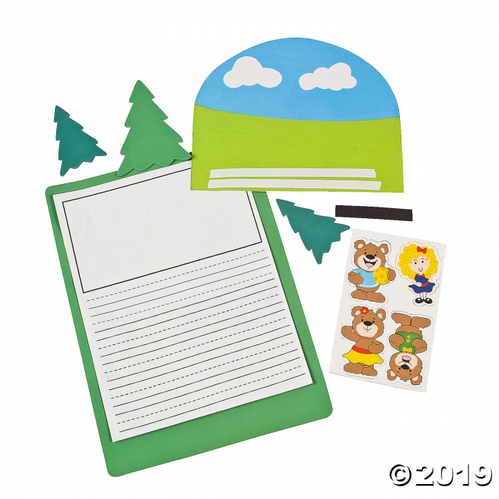 The Three Bears Story Magnet Craft Kit (Makes 12)