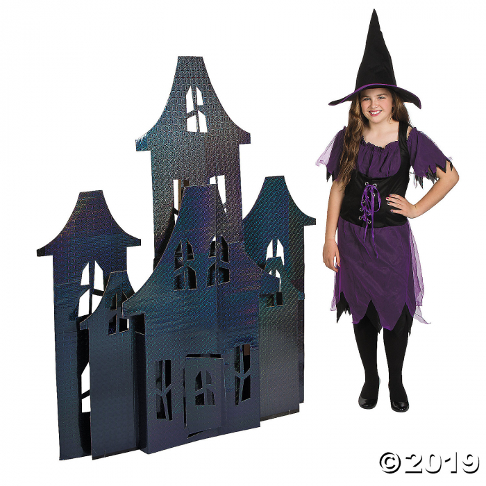 Prismatic Dimensional Haunted House Decoration (1 Piece(s))