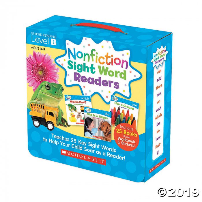 Nonfiction Sight Word Readers Parent Pack: Level B, 25 Books (1 Set(s))