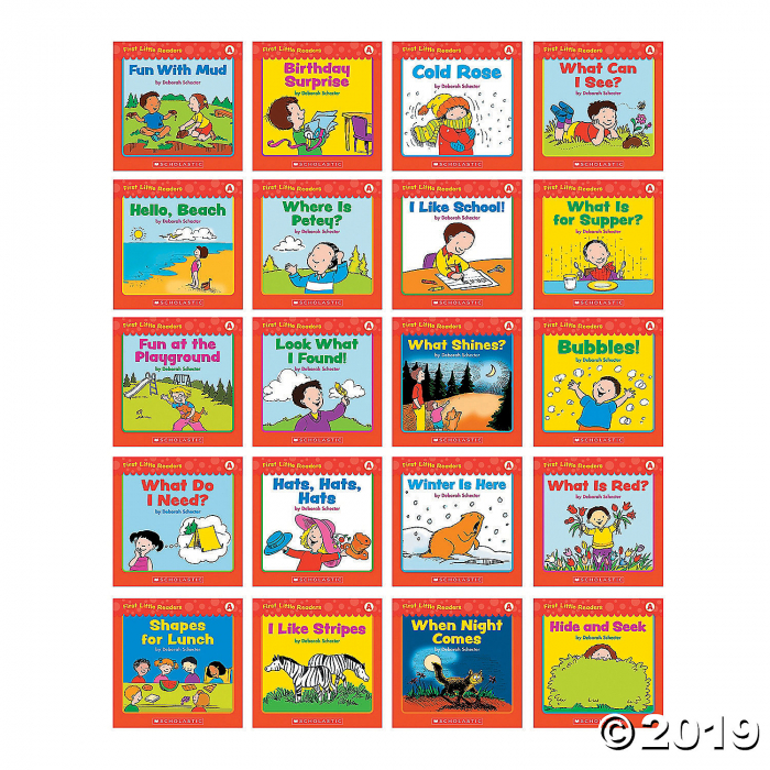First Little Readers Books: Guided Reading Level B, 5 Copies of 20 Titles (1 Set(s))