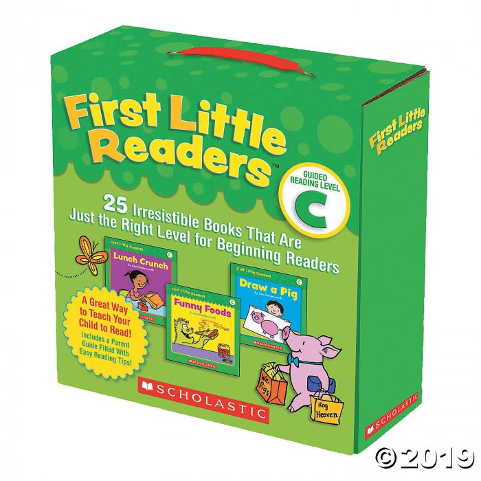 First Little Readers Books - Parent Pack, Guided Reading Level C, Qty 25 (1 Set(s))